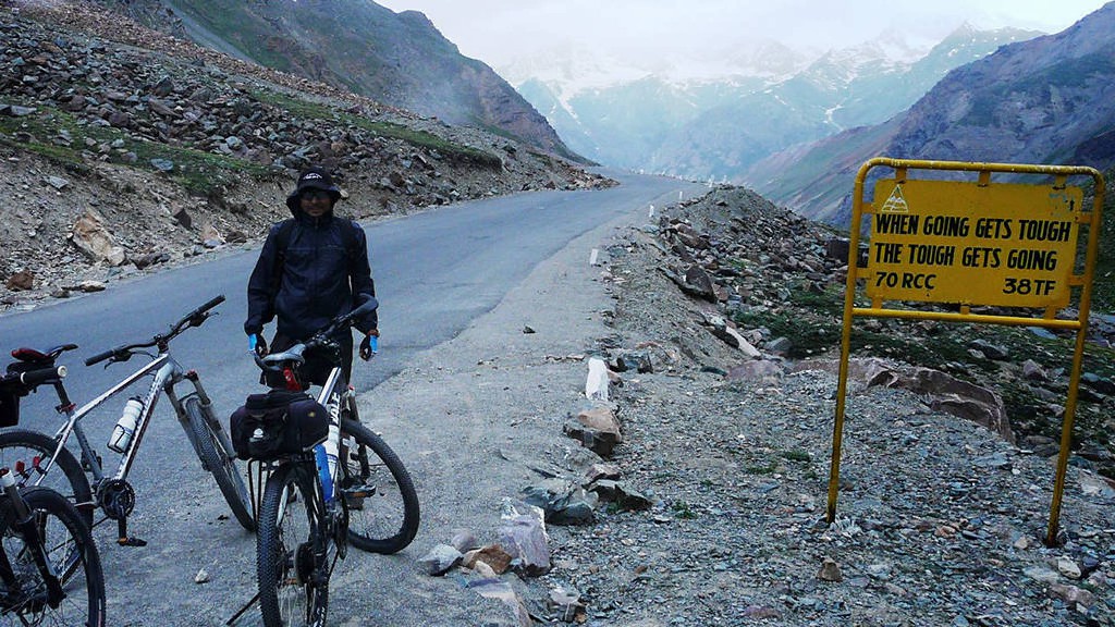 Good line, bad location. It’s all downhill from here.